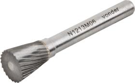 Lima rotativa conica invertida 12x05mm haste 6mm vonder