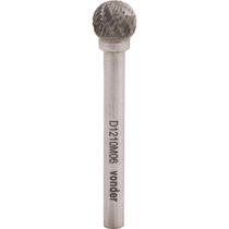 Lima Rotativa Esférica, 6,0 mm x 6,0 mm, com Haste 3,0 mm, Vonder OstenVonder Lima Rotativa Esférica, 6,0 mm x 6,0 mm, com Haste 3,0 mm, Vonder OstenVonder