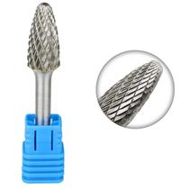 Lima Rotativa Metal Duro Arvore Arredondada F 8 x 18 mm com Lima Rotativa Metal Duro Arvore Arredondada F 8 x 18 mm com