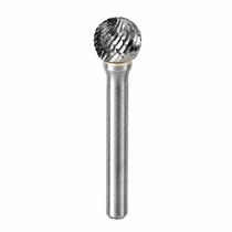 Lima Rotativa Metal Duro Esferica 10 mm Haste 1/4 Hessen Lima Rotativa Metal Duro Esferica 10 mm Haste 1/4 Hessen