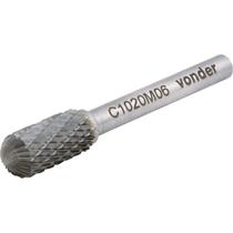 Lima rotativa vídea abaulada 10x20mm haste 6mm lc010 Vonder Lima rotativa vídea abaulada 10x20mm haste 6mm lc010 Vonder