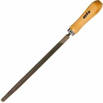 Lima Triangular Bastarda 10” - 250mm com Cabo de Madeira - 1603655 - MTX