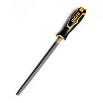 Lima triangular murca picado duplo ingco 8pol(200mm) com cabo emborrachado