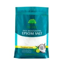 Limão de coco hidratante Epsom Salt Tree Hut Shea 1,36 kg