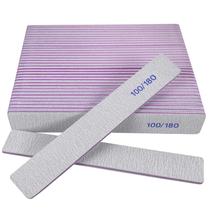 Limas de Unha HomeYera (24 Unidades) - 100/180 Grit - Cor Cinza Limas de Unha HomeYera (24 Unidades) - 100/180 Grit - Cor Cinza