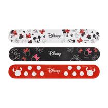 Limas de unhas Tweezerman Disney Mickey Minnie Mouse, pacote com 3