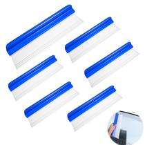 Limbeuuu Kit com 6 Rodo de Silicone para Secagem de Carro 12"