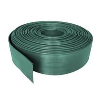 Limitador De Grama 10cm X 25 Metros Verde Com Borda - Plastimais Limitador De Grama 10cm X 25 Metros Verde Com Borda - Plastimais