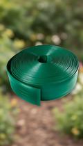 Limitador de Grama 25m Plástico Flexível Verde-escuro Limitador de Grama 25m Plástico Flexível Verde-escuro