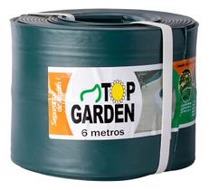 Limitador De Grama 6m Verde Escuro Top Garden
