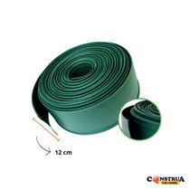 Limitador De Grama C/ Borda Gerplast 120mm X 25m Verde