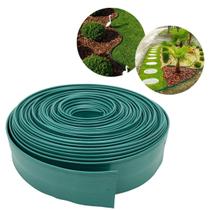 Limitador De Grama Verde 50m 10cm Separador Jardim Com Borda Limitador De Grama Verde 50m 10cm Separador Jardim Com Borda