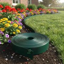 Limitador Separador Divisor De Grama Jardim 50 M Com Borda Largura 8cm Gold Plant