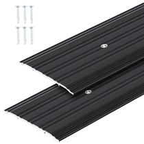 Limite de selim de porta Tandefio Alumínio 13x0,5x91 cm Preto