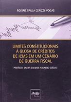 Limites Constitucionais a Glosa de Creditos de Icms em Um Cenario de Guerra
