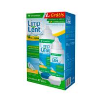 Limp Lent 350ml + 120ml + Estojo Para Lentes Especial - Vitamedic