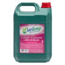 Limpa Alumínio Líquido Larilimp 5L Brilho Metais Portas Janelas Galão Atacado Limpa Alumínio Líquido Larilimp 5L Brilho Metais Portas Janelas Galão Atacado