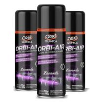 Limpa Ar Condicionado Granada Aroma Lavanda 200ml Orbi - 3 Peças Limpa Ar Condicionado Granada Aroma Lavanda 200ml Orbi - 3 Peças