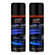 Limpa Ar Condicionado Higienização Automotiva Aroma Classic Kit com 2 - Orbi Química