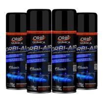 Limpa Ar Condicionado Higienização Automotiva Aroma Classic Kit com 4 - Orbi Química
