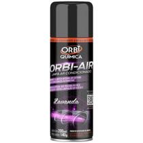 Limpa ar condicionado orbi-air lavanda aerossol 200ml/140g 5978 orbi quimica
