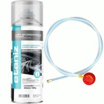 Limpa Ar Condicionado Sonda Automotivo Etaniz Cleaner Fragancia Carro Novo 300ml