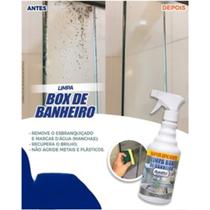 Limpa Box de Banheiro - Tira Manchas - Desengordura - Dá Brilho - Limpeza dia a dia