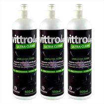 Limpa Box Vittrolux Ultra Clean Limpeza Profunda 500ml Kit C/ 3 - Bellinzoni