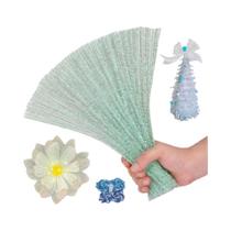 Limpa-cachimbo De Chenille Com Glitter 100 Peças Fenrry Para Artesanato E Decorações DIY