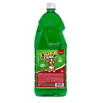 Limpa Canil Gel Amolim 2 Litros Limpa Perfuma e Diminui Odor Limpador Eficiente para Canil Quintais com Cães Cachorro Gato Bichos