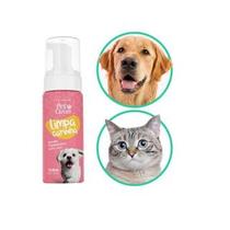Limpa Carinha Espuma Higienizante A Seco P Cães E Gatos