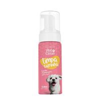 Limpa carinha para cachorro e gato pet clean 150ml