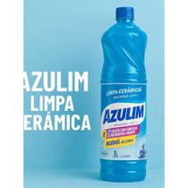 Limpa Cerâmica E Pisos Lavanda Azulim 1L Remove Encardido Terra Sujeiras Manchas de Privada