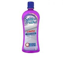 Limpa Ceramica Santo Brilho 1lt Limpa Ceramica Santo Brilho 1lt
