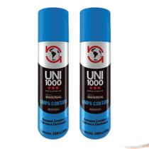 Limpa Contato Elétrico e Eletrônicos Spray 300 ml 2 Unidades - Uni 1000