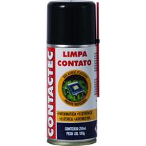 Limpa Contato Eletrônico Spray Com Bico Aplicador 130G 210ml IMPLASTEC