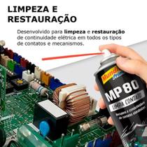 Limpa Contato MP-80 para Limpeza de Contato e Recupera Placas Eletrônicas 300ml Mundial Prime Limpa Contato MP-80 para Limpeza de Contato e Recupera Placas Eletrônicas 300ml Mundial Prime