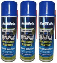Limpa Contato NautiBelle 300 Ml Barco Lancha JetSki C/ 3 Un Limpa Contato NautiBelle 300 Ml Barco Lancha JetSki C/ 3 Un