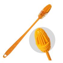 Limpa Copo Garrafa Mamadeira Silicone Escova Multiuso tamanho 28cm - Termopro Limpa Copo Garrafa Mamadeira Silicone Escova Multiuso tamanho 28cm - Termopro