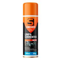 Limpa Correntes Sieger SC110 500ml Moto Bicicleta Spray