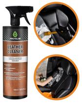 Limpa Couro 500 ml Protelim Limpador de Banco de Couro Limpa Couro 500 ml Protelim Limpador de Banco de Couro