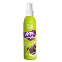 LIMPA DOBRINHAS PARA CÃES E GATOS 120ml