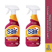 Limpa Estofados e Carpetes Saif Gatilho 500ml Escolha a Quantidade