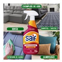 Limpa Estofados e Carpetes Saif Gatilho 500ml Escolha a Quantidade