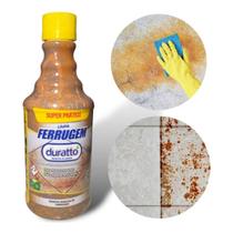 Limpa ferrugem piso parede porcelanatos duratto 500ml tira ferrugem Limpa ferrugem piso parede porcelanatos duratto 500ml tira ferrugem