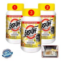 Limpa Forno Em Pasta Easyoff 250ml Remove Gordura, Alimento kit 03 unidades