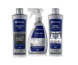 Limpa Forno Grill Electrolux + Polidor Inox + Limpa Inox