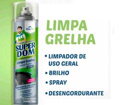 Limpa Grelha Aerossol Super Dom 300ml