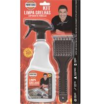 Limpa Grelha C/ Escova Rapador Kit Prime Grill Churrasqueira Limpa Grelha C/ Escova Rapador Kit Prime Grill Churrasqueira