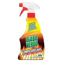 Limpa Grelha Diabo Verde Spray 300ml - Embalagem de 6 Unidades